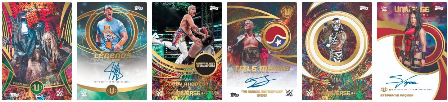 2025 Topps Universe WWE Wrestling HOBBY box (12 pk/bx)
