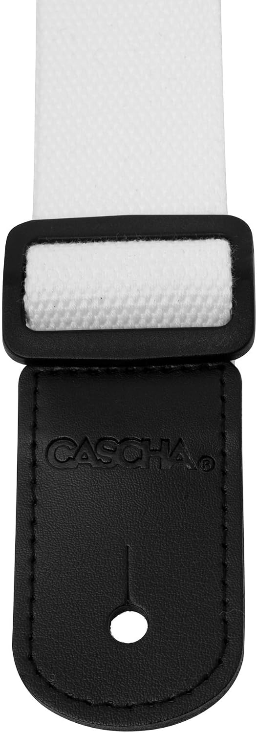 CASCHA Concert Ukulele Set Carbon Fibre I Carbon Ukulele Starter Kit with 3 Plectrums Bag I Ukulele Set Fluorcarbon Strings I Small Hawaii Guitar for Beginners Advanced I Black