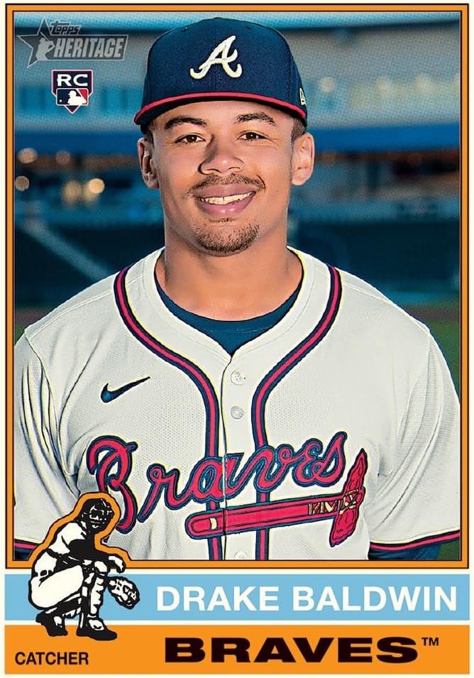 2025 Topps Heritage High Number Baseball Hobby Box - One Autograph or Relic in Every Box - (24 Packs per Box)