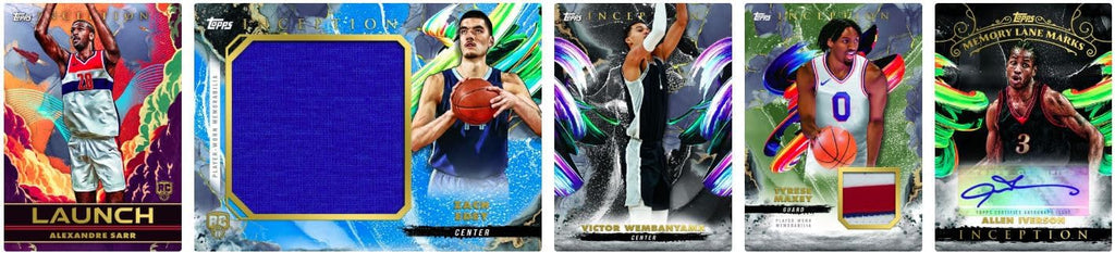 2024/25 Topps Inception Basketball HOBBY box (7 cards/bx)