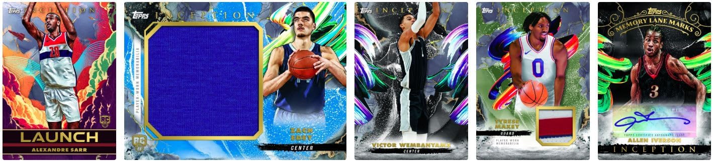 2024/25 Topps Inception Basketball HOBBY box (7 cards/bx)