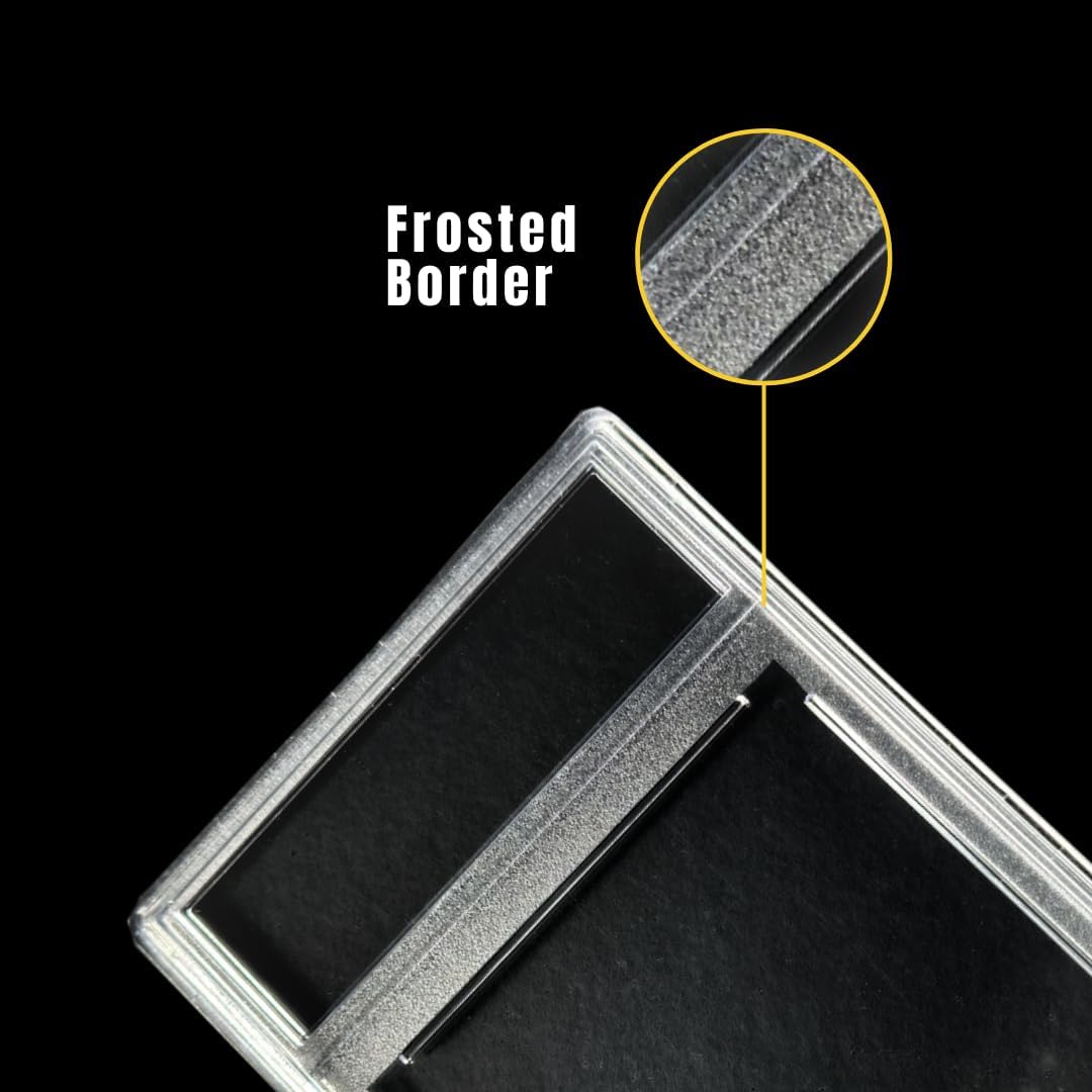 Frosted Graded Card Slab Empty (Pack of 250) for Trading Sports Cards - Up to 35pt
