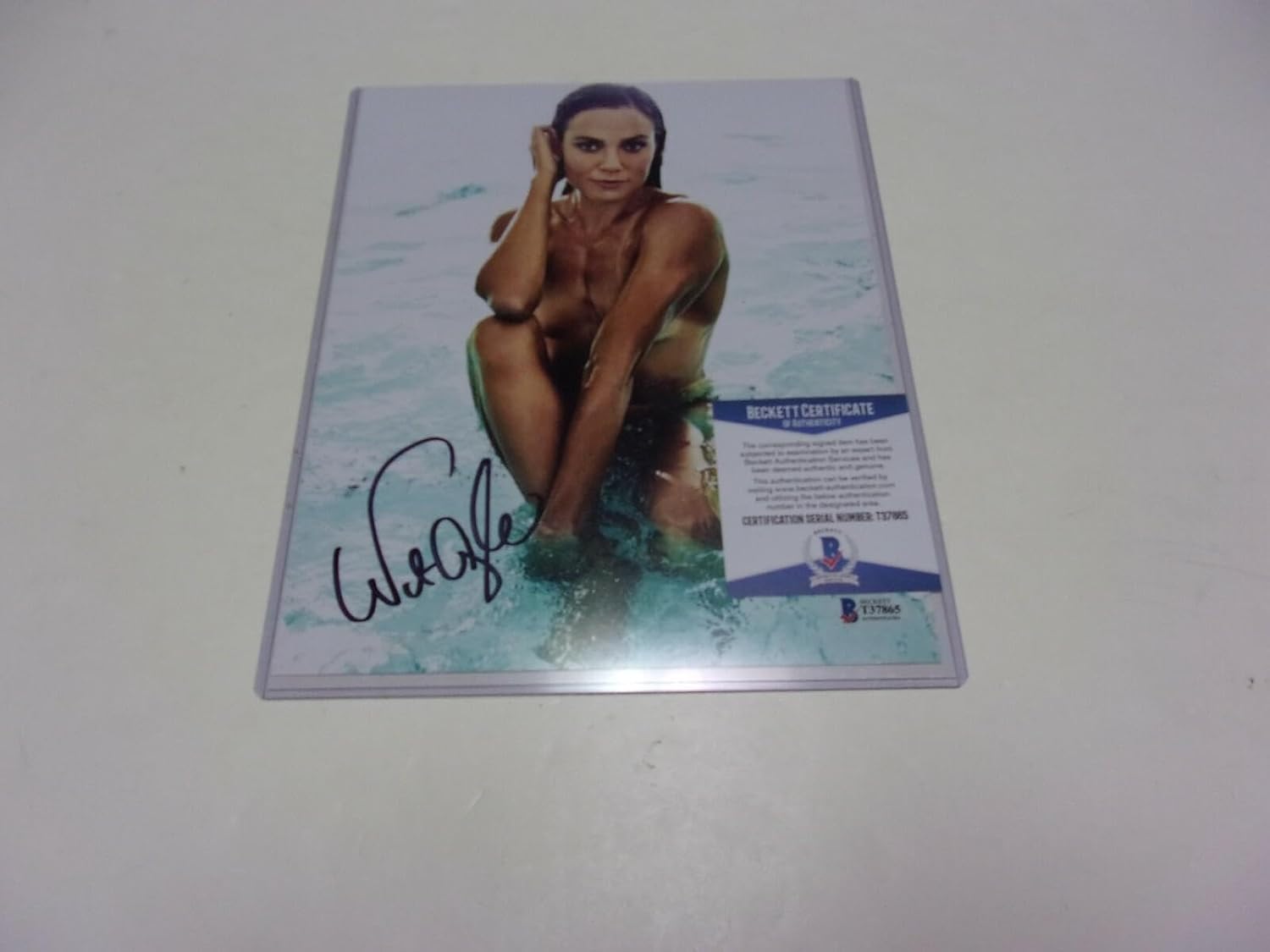 Natalie Coughlin Olympic Medal Swimmer Sexy Beckett/coa Signed 8x10 Photo - Autographed Olympic Photos