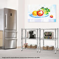 Shelving Inc. 24' d x 42' w Chrome Wire Shelving with 2 Tier Shelves, Weight Capacity 800lbs Per Shelf