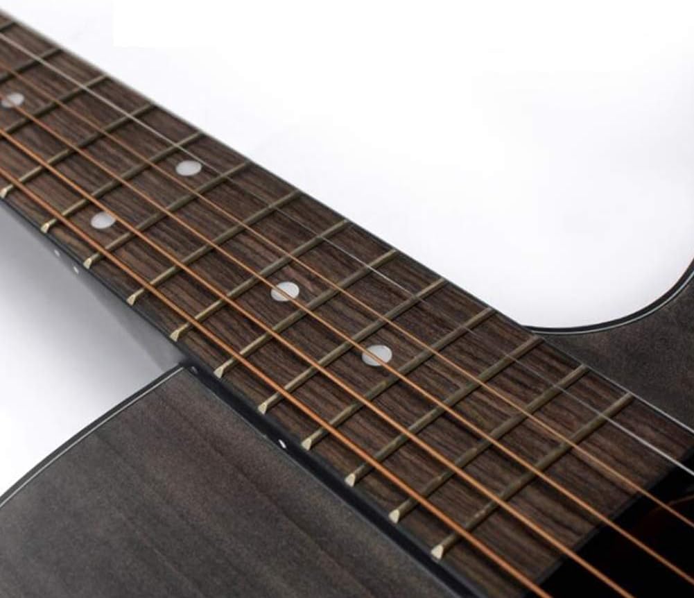 Etlegor Classical Acoustic Guitars 41 inches Full Size Whole Wood 6 Steel Strings Dreadnought Cutaway Guitar Beginner Stringed Instrument Kits Gift (Color : F, Size : 41 inches)