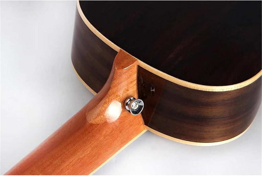 Adult Ukulele 24 Inch Ukulele Guitar Solid Spruce Top Rosewood Back Acoustic Tenor Small Nylon String Guitar