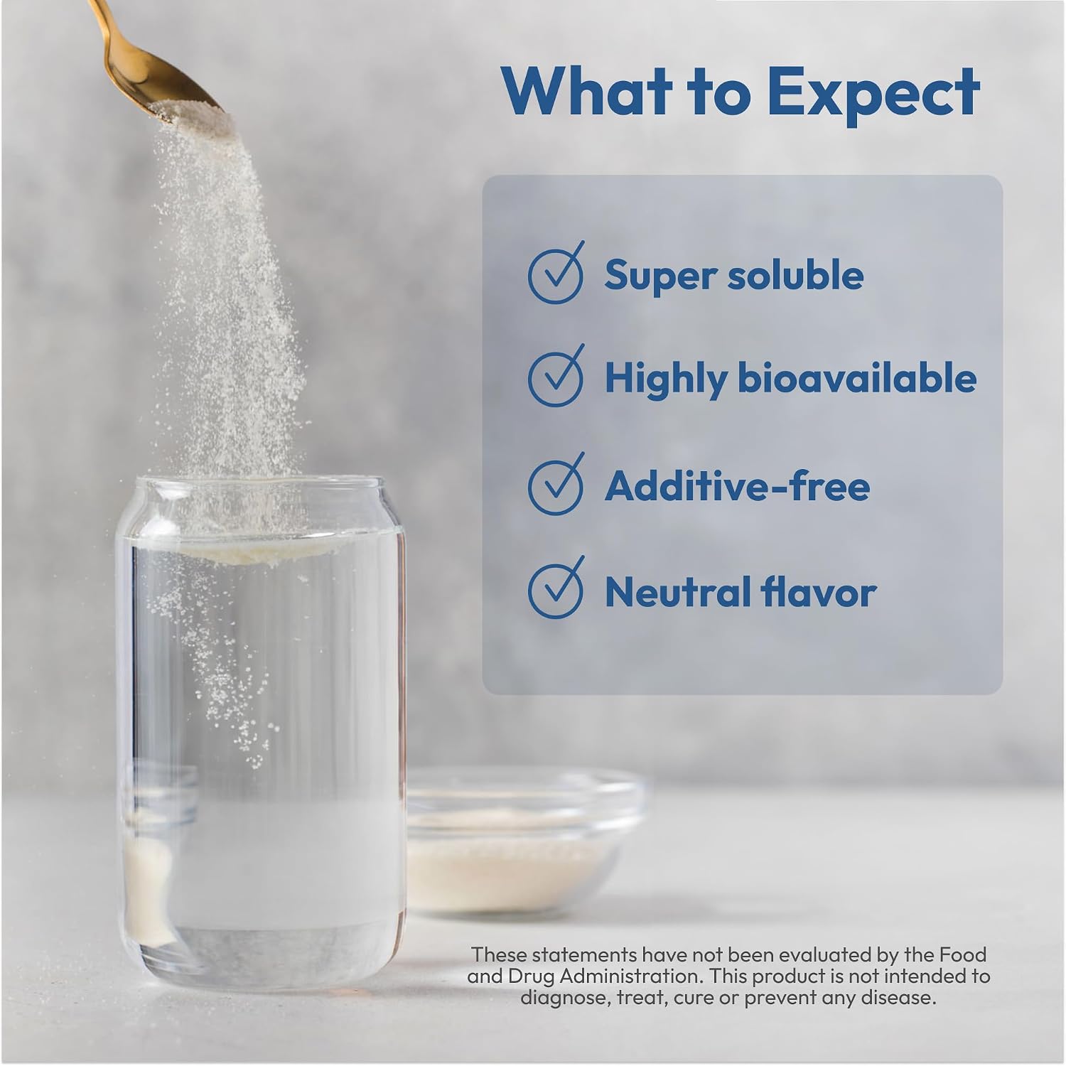 ANDREW LESSMAN Marine, Free Range Collagen Peptides Powder and MSM 240 Servings - Supports Radiant Smooth Soft Skin, Comfortable Joints. Super Soluble No Fishy Flavor No Additives Non-GMO