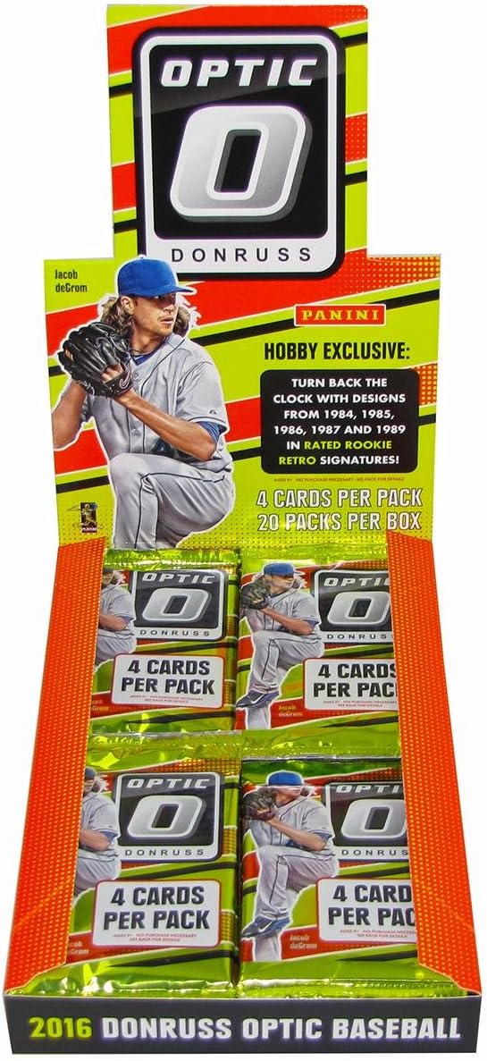 2016 Panini Donruss Optic Baseball Hobby Box