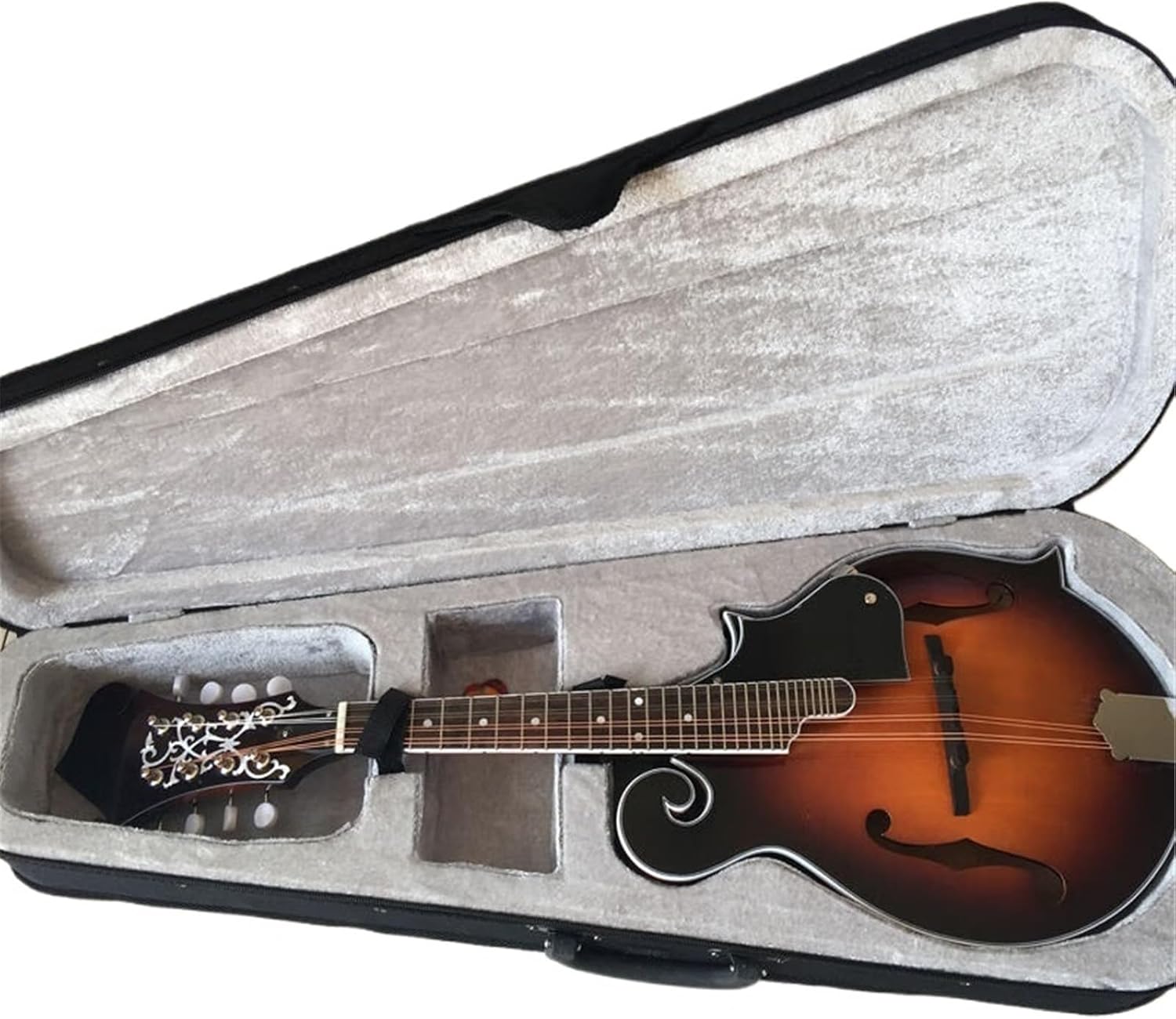 Mandolin F Type Guitar Eight String Instrument Round Red Beginner Mandolin String Instrument(1)