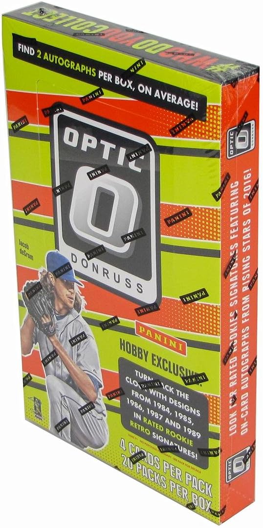 2016 Panini Donruss Optic Baseball Hobby Box