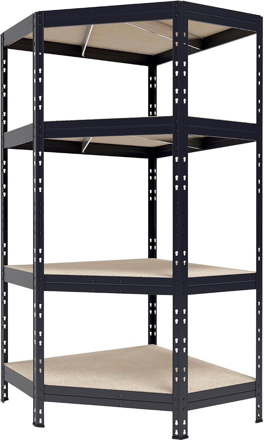 AR Shelving Garage Series Metal Corner Shelf, 24in., 500-Lb. Capacity per Level