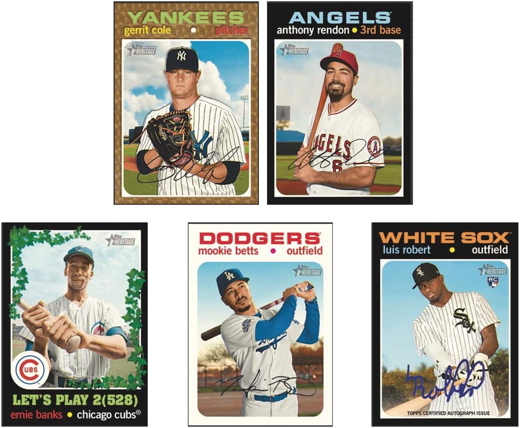 2020 Topps Heritage High Number MLB Baseball Hobby Box (24 pks/bx)