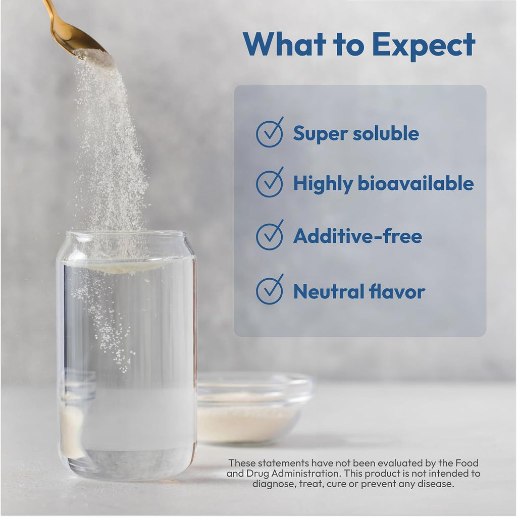 ANDREW LESSMAN Marine Collagen Peptides Powder and MSM 240 Servings - Supports Radiant Smooth Soft Skin, Comfortable Joints. Pure. Super Soluble No Fishy Flavor No Additives Non-GMO