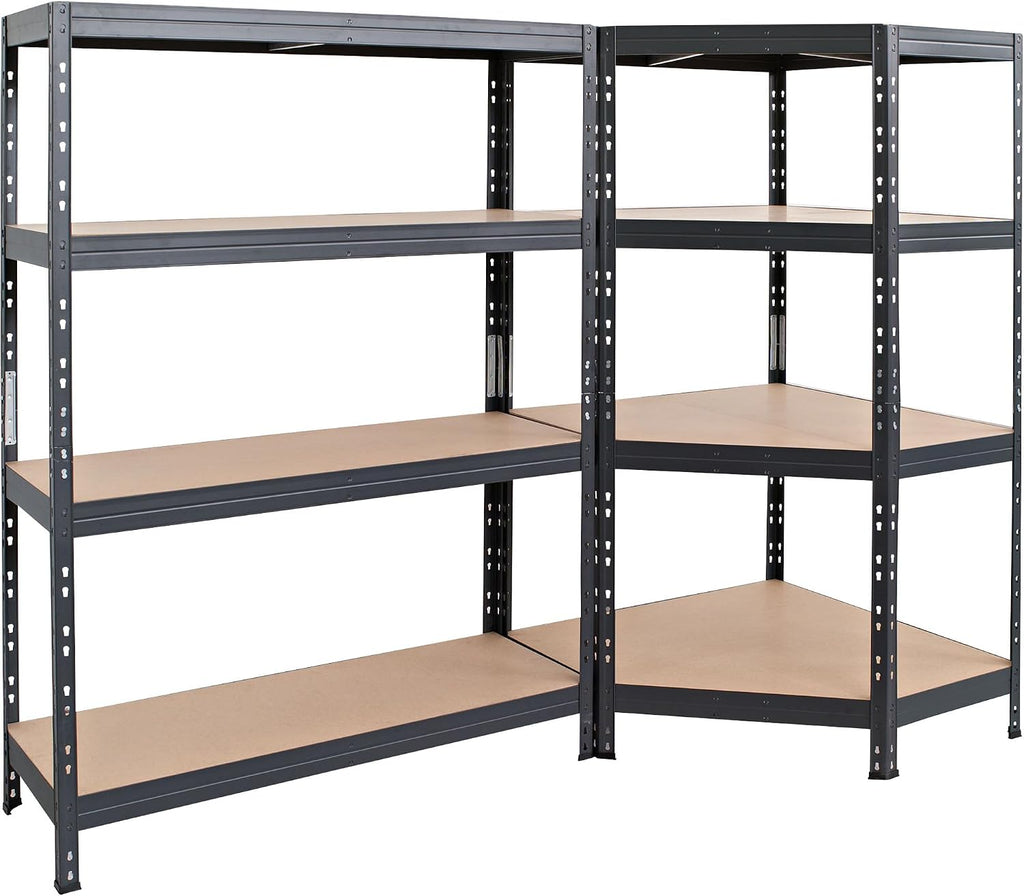 AR Shelving Garage Series Metal Corner Shelf, 24in., 500-Lb. Capacity per Level