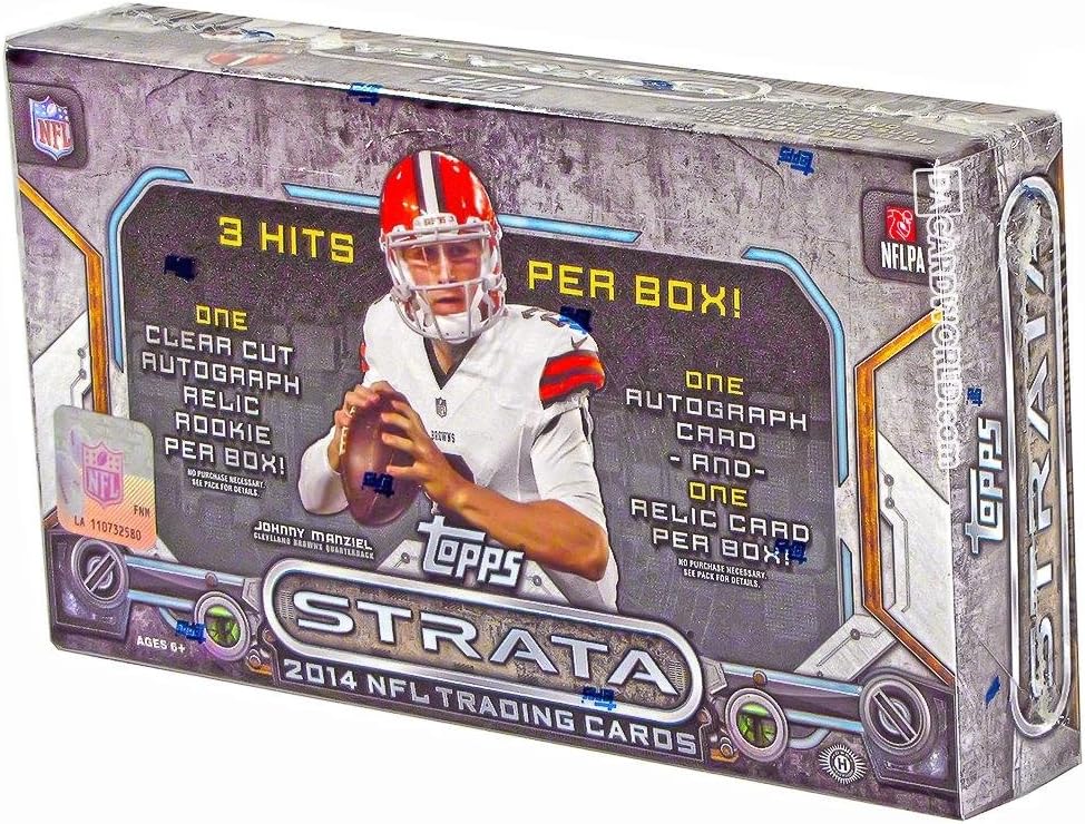 Topps 2014 Strata NFL Trading Cards Hobby Box