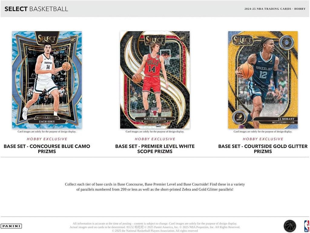 2024-25 Panini Select Basketball Hobby Box