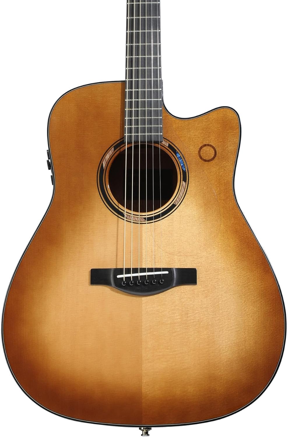 Yamaha TAG3 C TransAcoustic Guitar (2nd Gen), Sand Burst Finish with Hard Bag