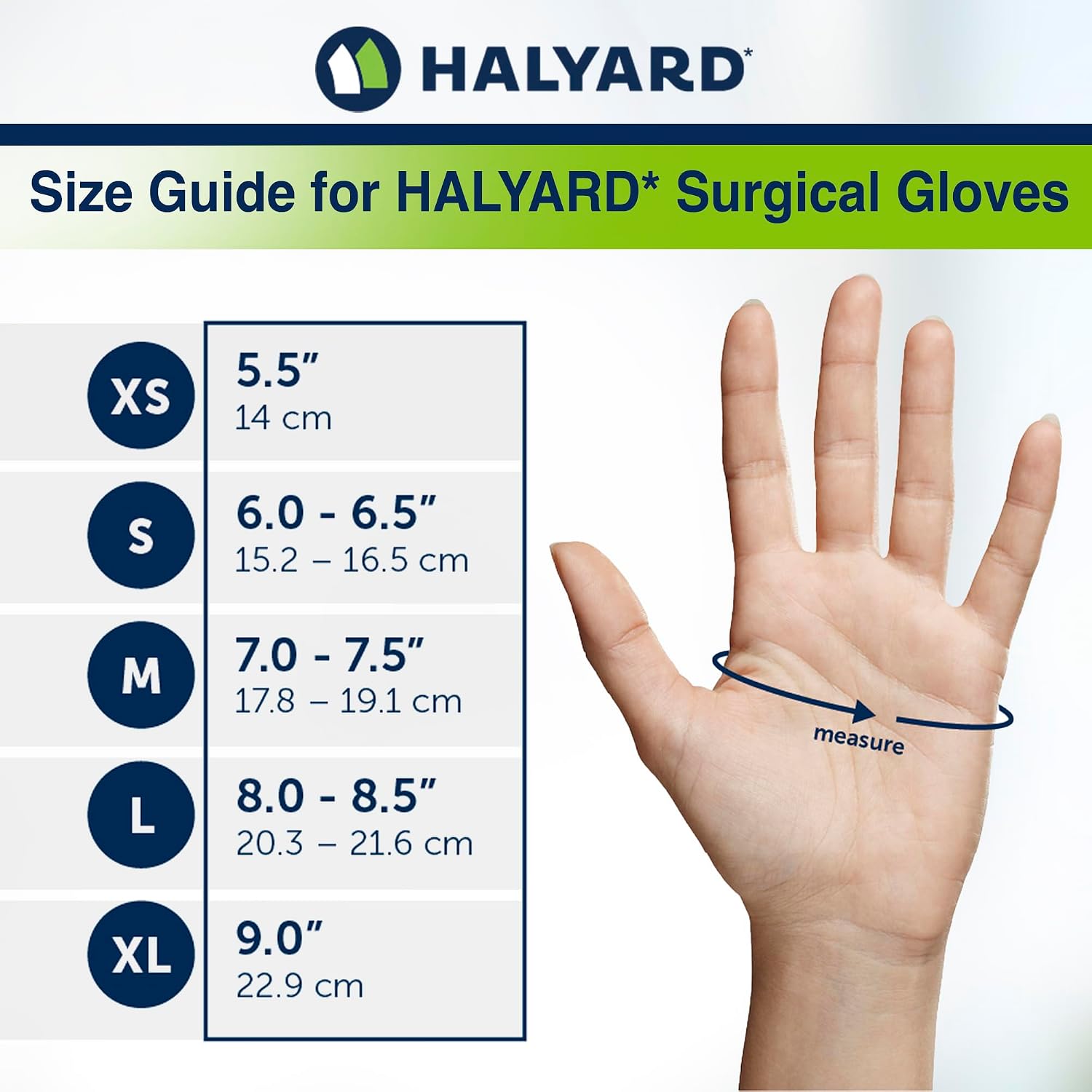 HALYARD SENSI-GUARD Micro Surgical Gloves Polyisoprene Sterile Individually Wrapped Pairs Powder Free Medical Disposable Gloves, 7.8 mil, Size 6 Small, White, SGL91060 (Box of 50 Pairs - 100 Total)