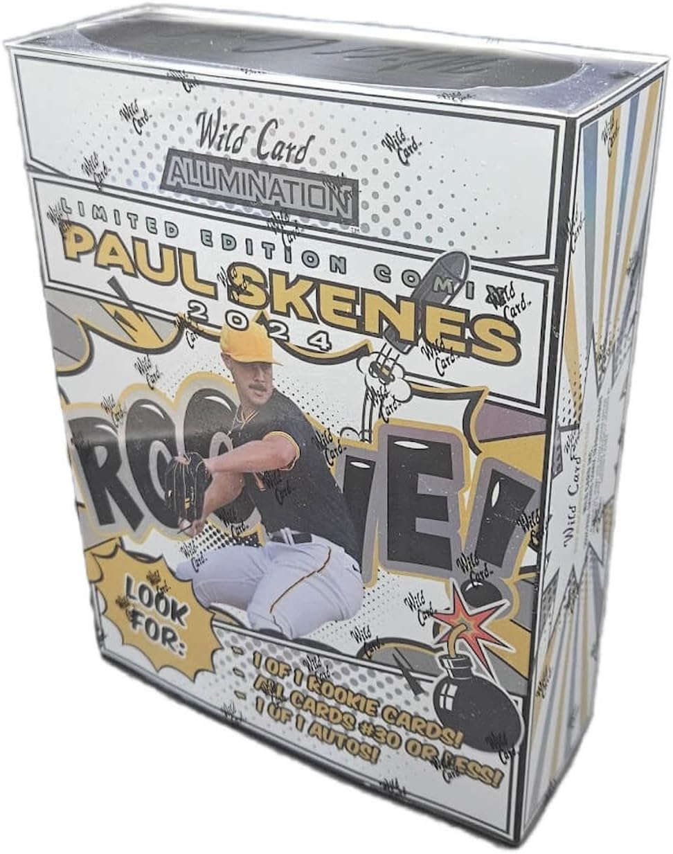 2024 Wild Card Alumination Paul Skenes Limited Edition Comix Hobby Trading Card Box