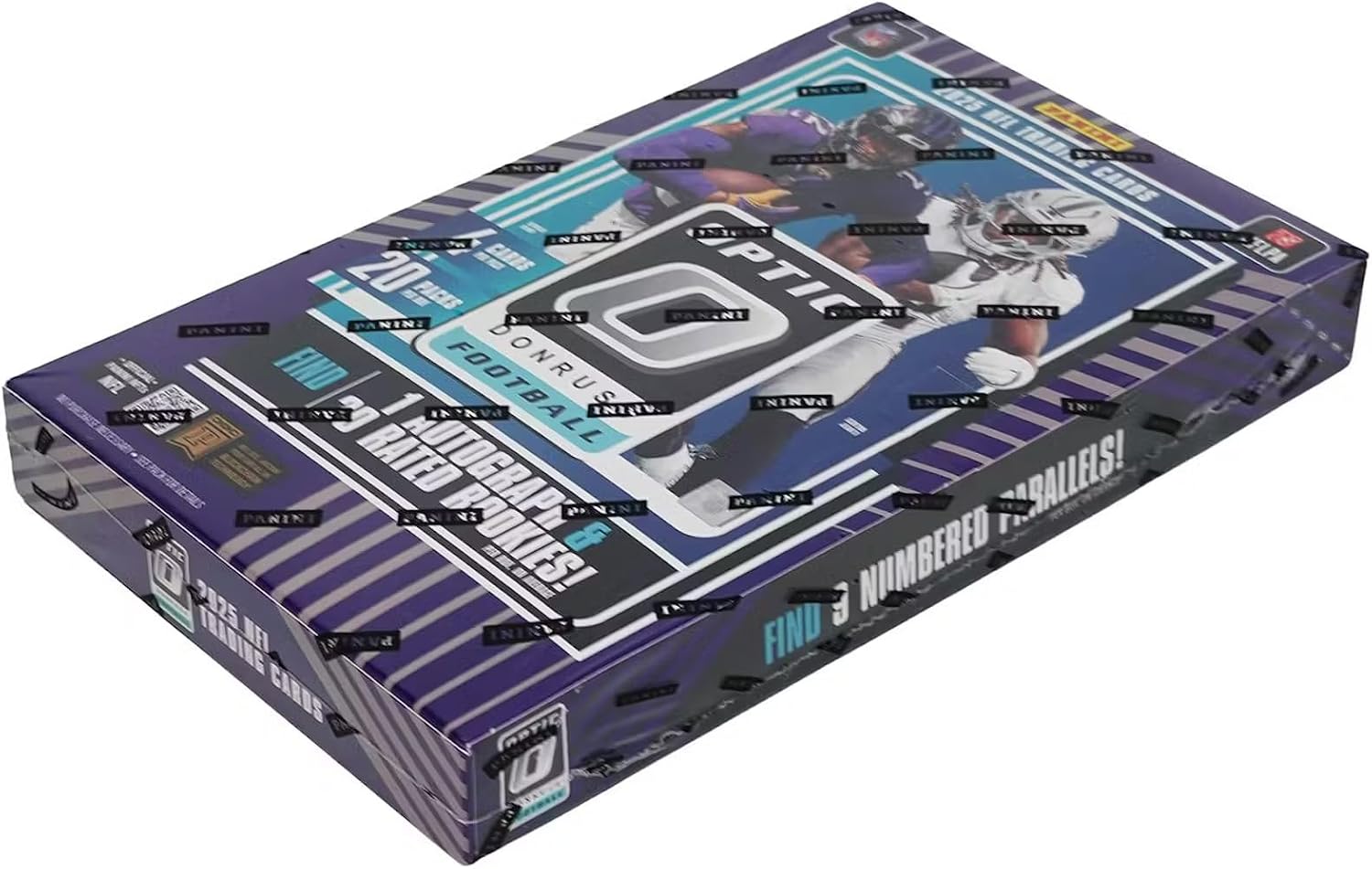2025 Panini Donruss Optic Football Hobby Trading Card Box (1 Autograph Per Box)