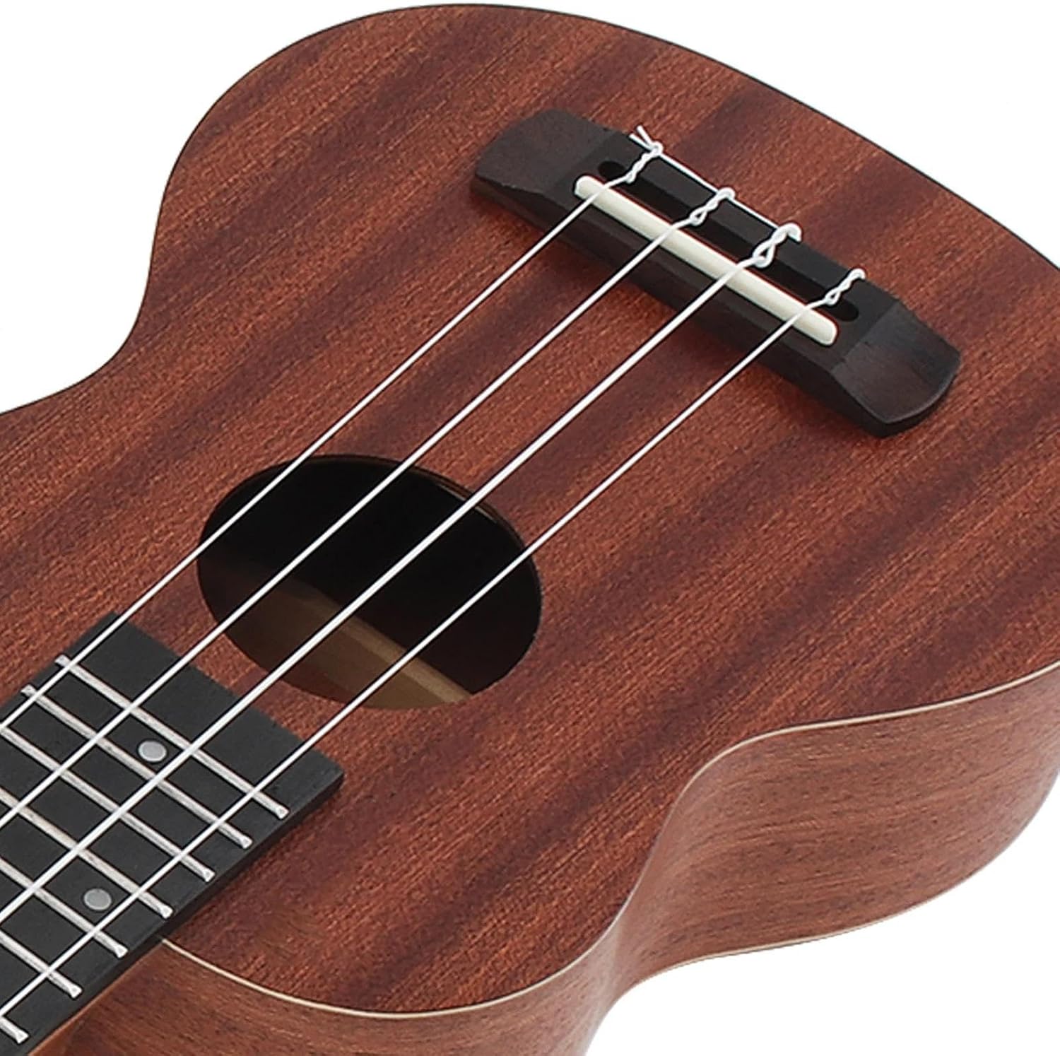 Adult Ukulele 21 Inch Treble Ukulele Sapele Wood 15 Fret Four Nylon Strings Hawaii Guitar String Musical Instrument
