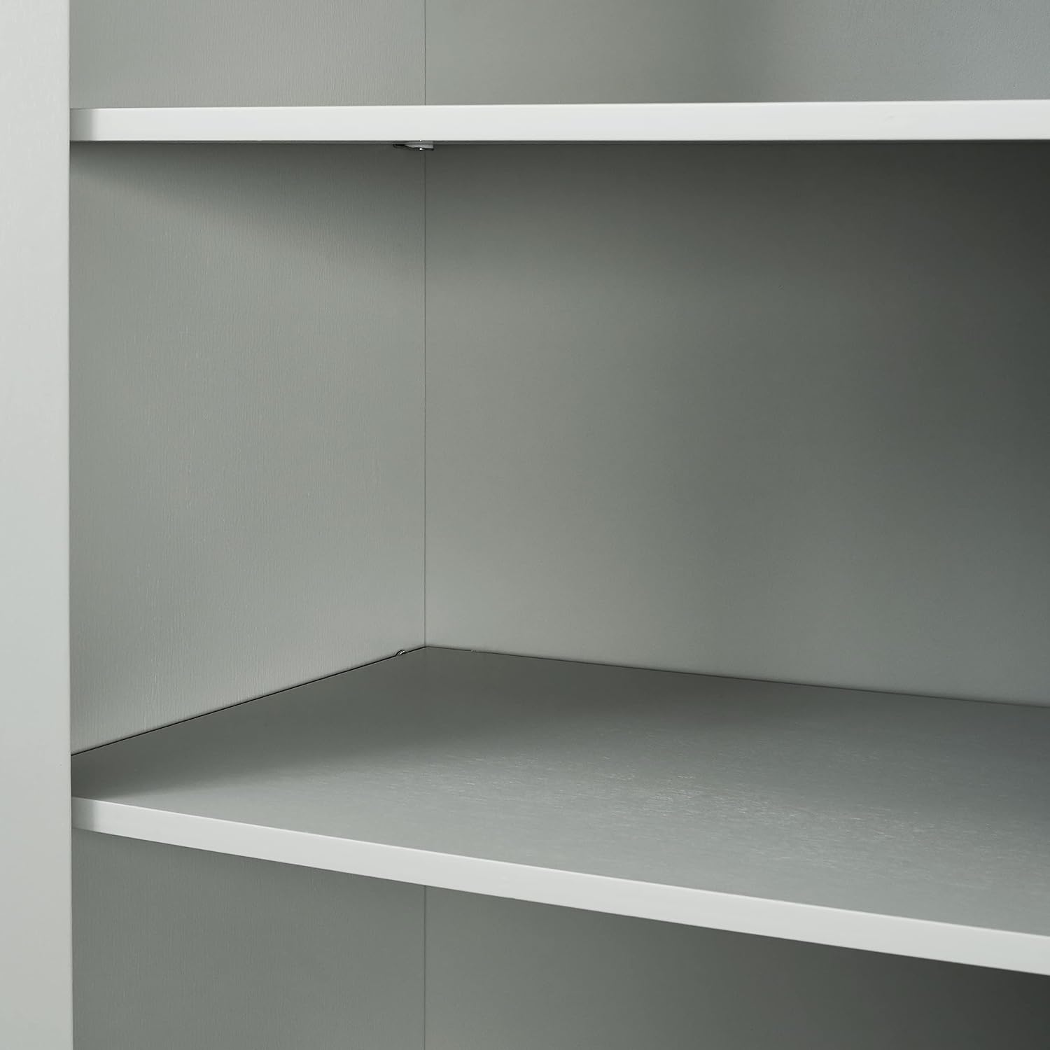Crosley Furniture Savannah Tall Pantry Storage Cabinet with Shelves, Kitchen, Dining, or Laundry Room, Gray