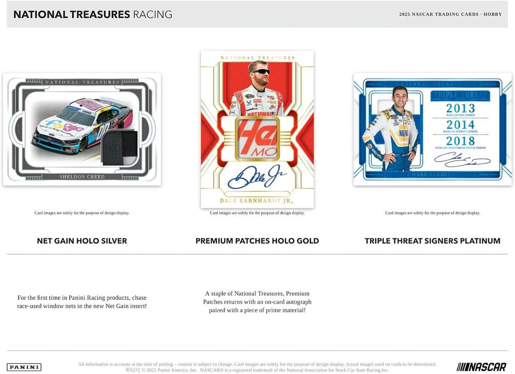 Panini 2025 National Treasures Racing Hobby Box