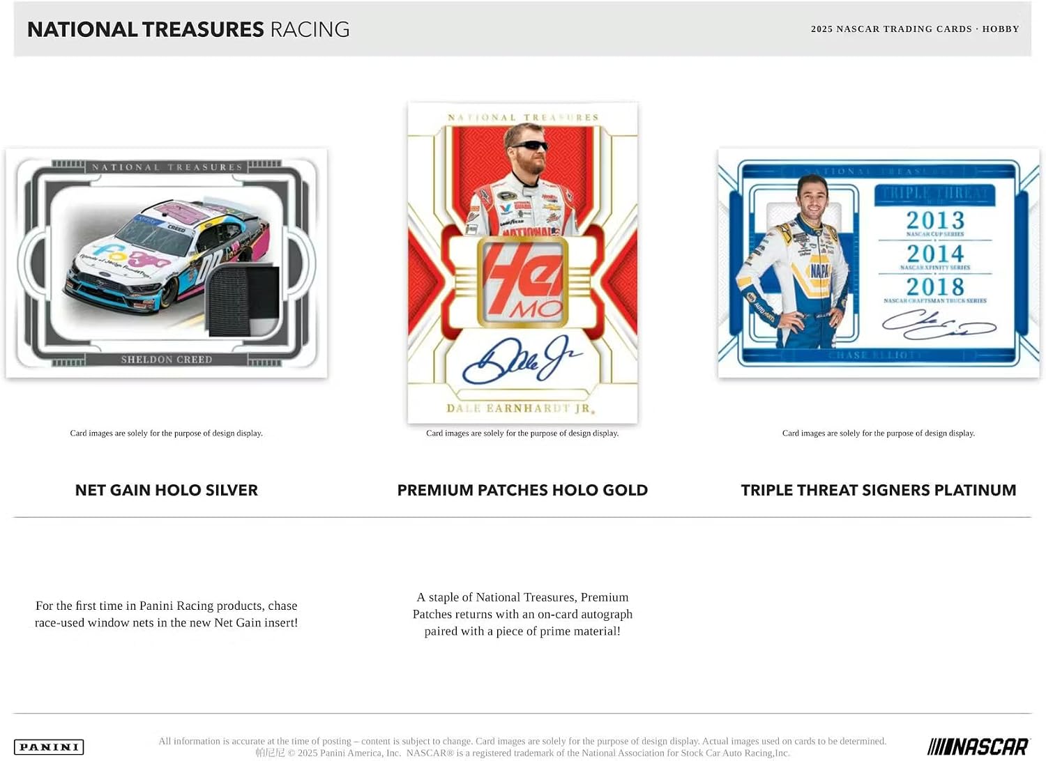 Panini 2025 National Treasures Racing Hobby Box