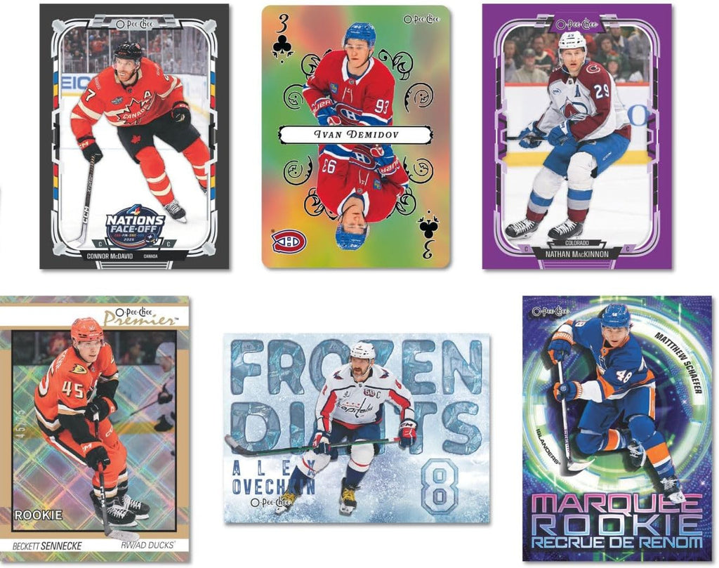 2025/26 Upper Deck O-Pee-Chee OPC Hockey HOBBY box (18 pks/bx)