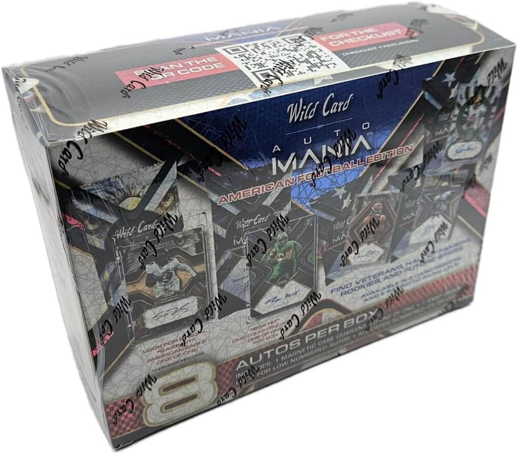 2024 Wild Card Auto Mania American Football Edition Hobby Box