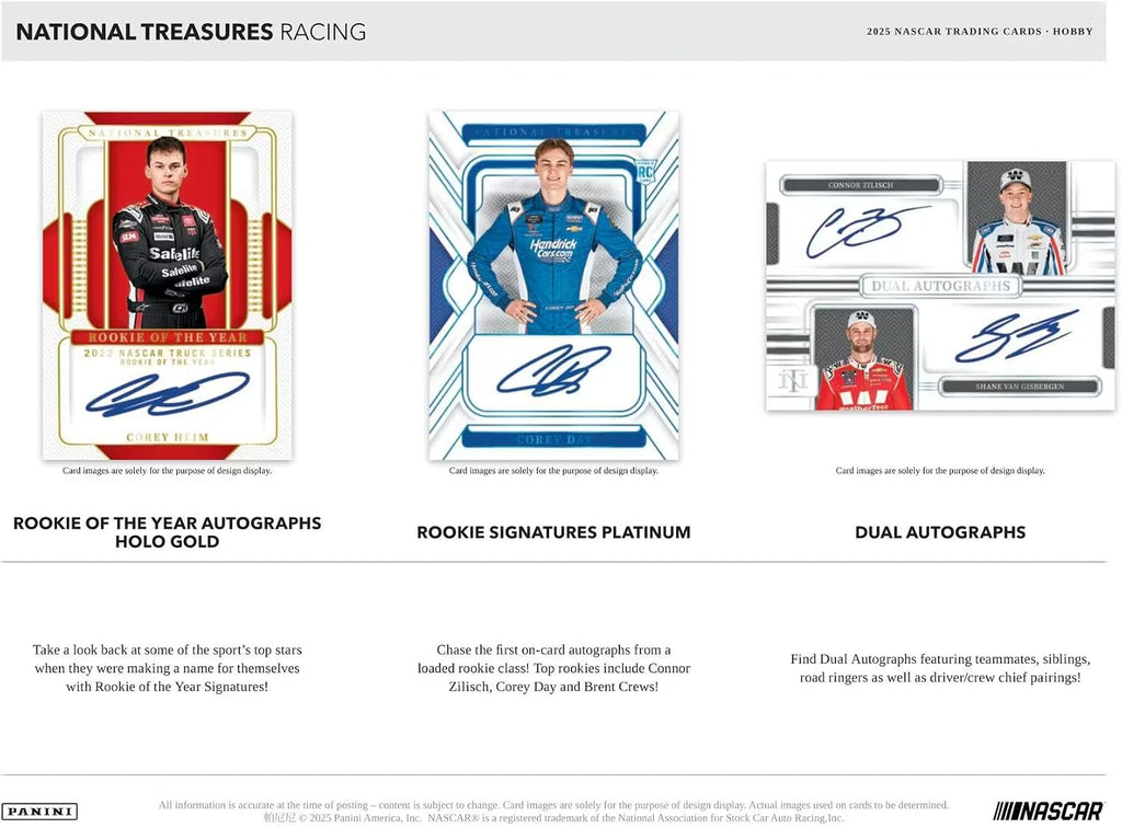 Panini 2025 National Treasures Racing Hobby Box