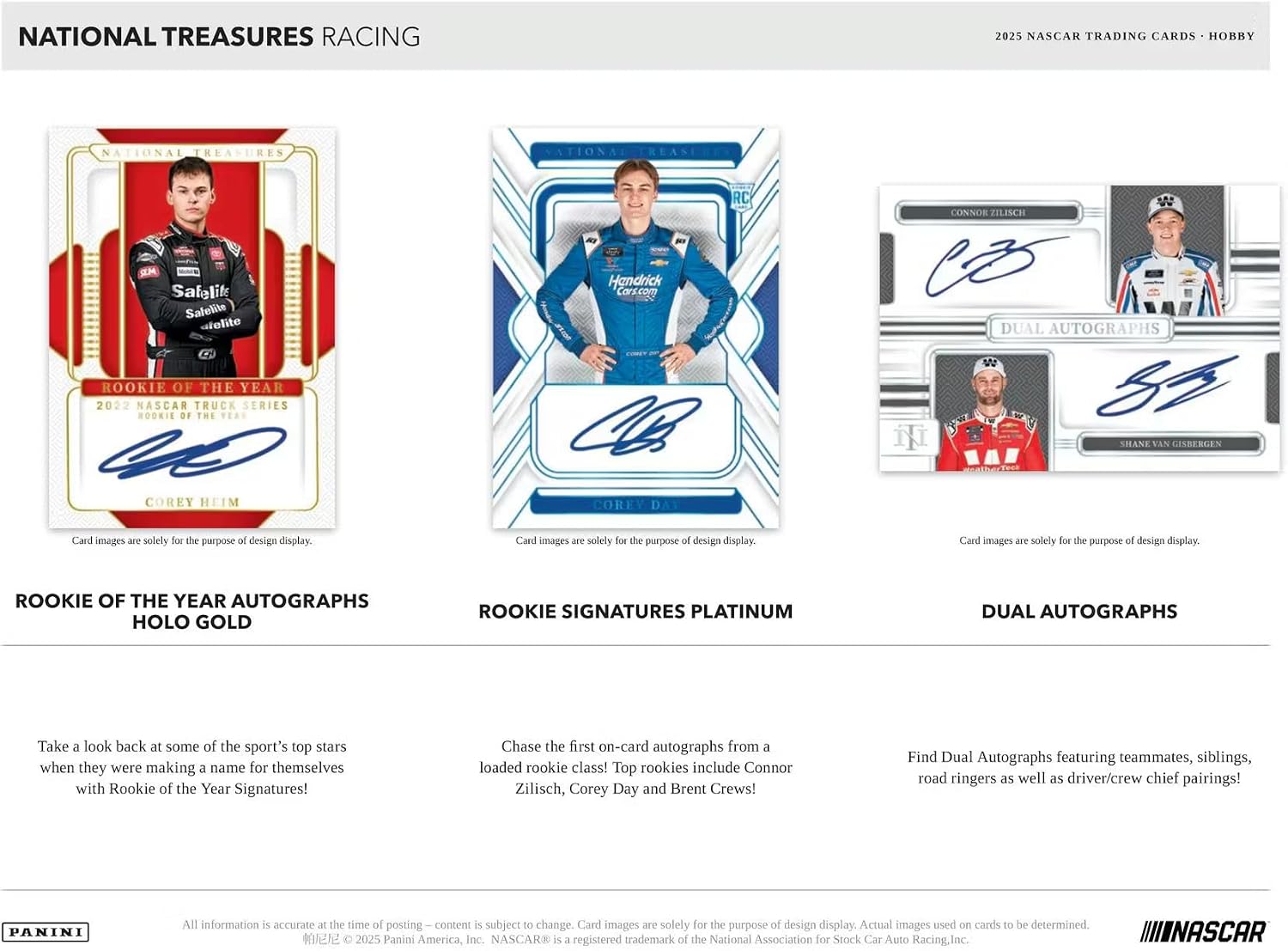 Panini 2025 National Treasures Racing Hobby Box