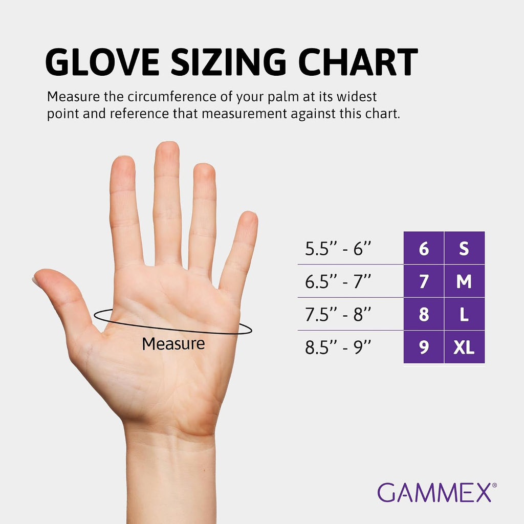 Ansell GAMMEX Non-Latex PI Micro-Texture Surgical Gloves for Healthcare, Size 5.5 Green (Case of 200)