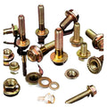 521pcs Carbon Steel Bolt and Nut Assortment Kit - Grade 8. Hex Serrated Screws with Coarse & Partial Threads