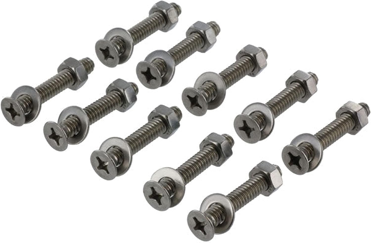 US Cargo Control Airline L Track Fastener Pack, 1,500 Sets of L Track Bolts, Nuts, and Washers, Quickly Install and Secure L-Track Tie Down Rails to Your Pickup Truck, Van, Or Trailer