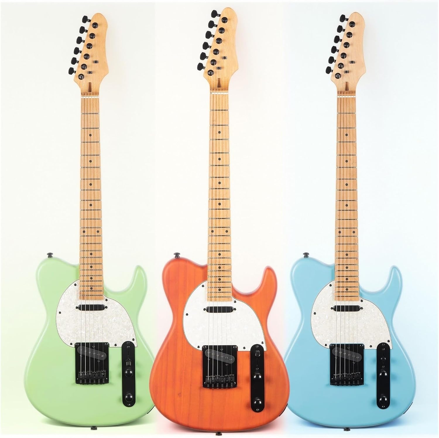 Electric Guitar Jazz Playing Practice Suitable For Adult Professional Instruments Professional Electric Guitar(Red)