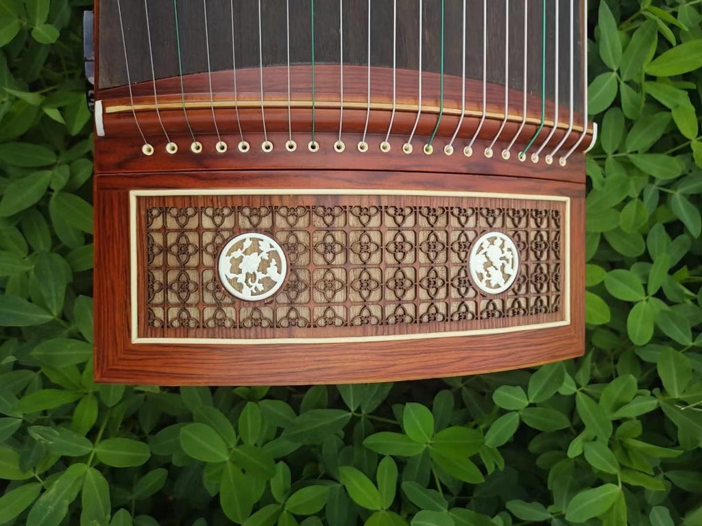 LANDTOM Professional Paulownia Guzheng（163cm）for Adults/beginner/Intermediate (Drizzling rain)