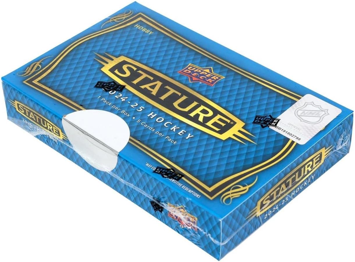2024/25 Upper Deck Stature Hockey HOBBY box (5 cards/bx)