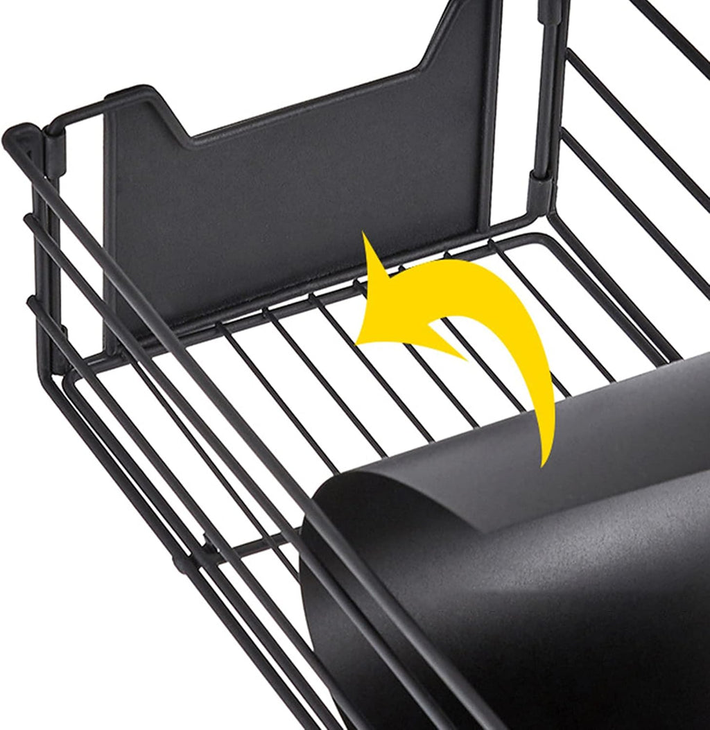 TFCFL Kitchen Storage, Utility Microwave Stands Storage For Spice, 4-Tier+5 Push-Pull Headers, Bakers Rack Multi-Layer Kitchen Storage Shelf