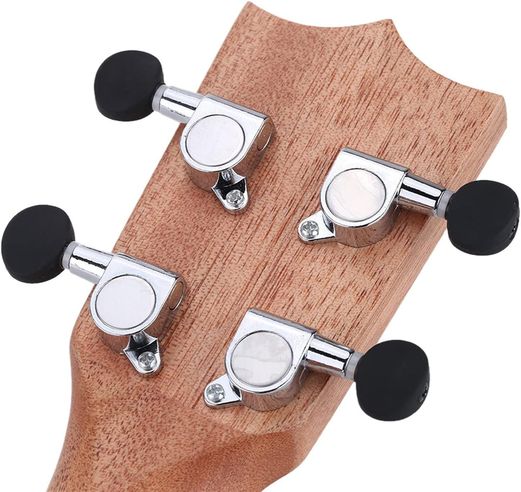 Children Ukulele 24' Ukelele Mini Acoustic Guitar with Cowry Shell Brims 4 Nylon Strings