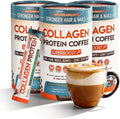 Collagen Protein Coffee Powder for Weight Loss – Supports Digestion, Bloating, Energy & Focus, Fat Burning, Joint, Skin, Hair & Nails – High-Protein for Women & Men (90 Servings)