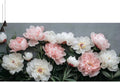 Paint by Numbers Kits for Adult Beginners,Pink Paint by Numbers Flower Paint by Numbers Painting with Paints and Brushes Kits,DIY Oil Painting Paint by Numbers,for Home Decor (NO Frame) 90x260cm V-623