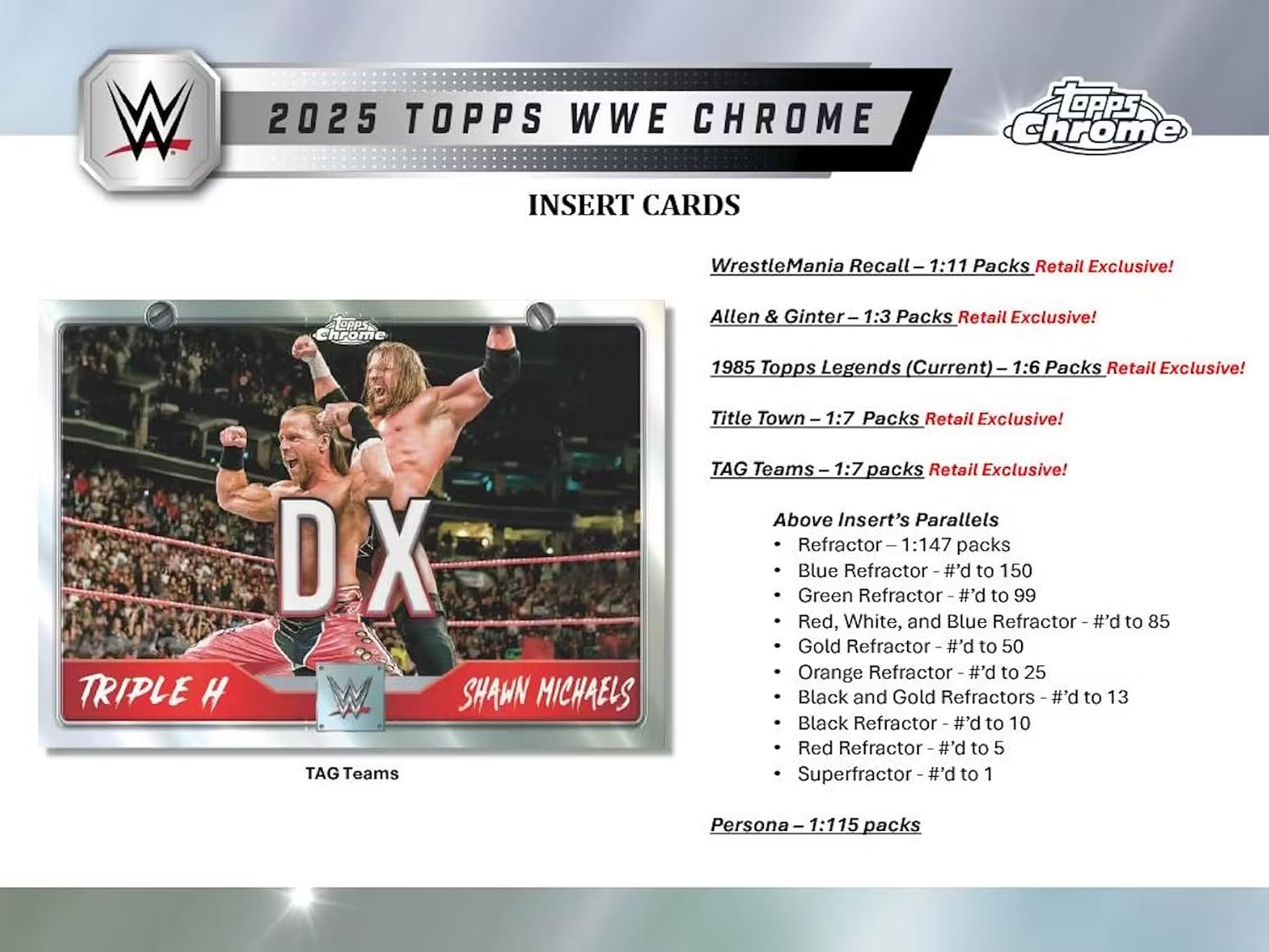 Chrome WWE Mega Box by Topps