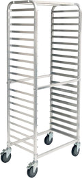 Winco Aluminum Sheet Pan/Bun Rack, 3' Spacing, Side Loading, 20 Tier