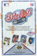 Upper Deck MLB 1991 Baseball Low & High Series Sealed Box | 36 Packs (540 Cards)