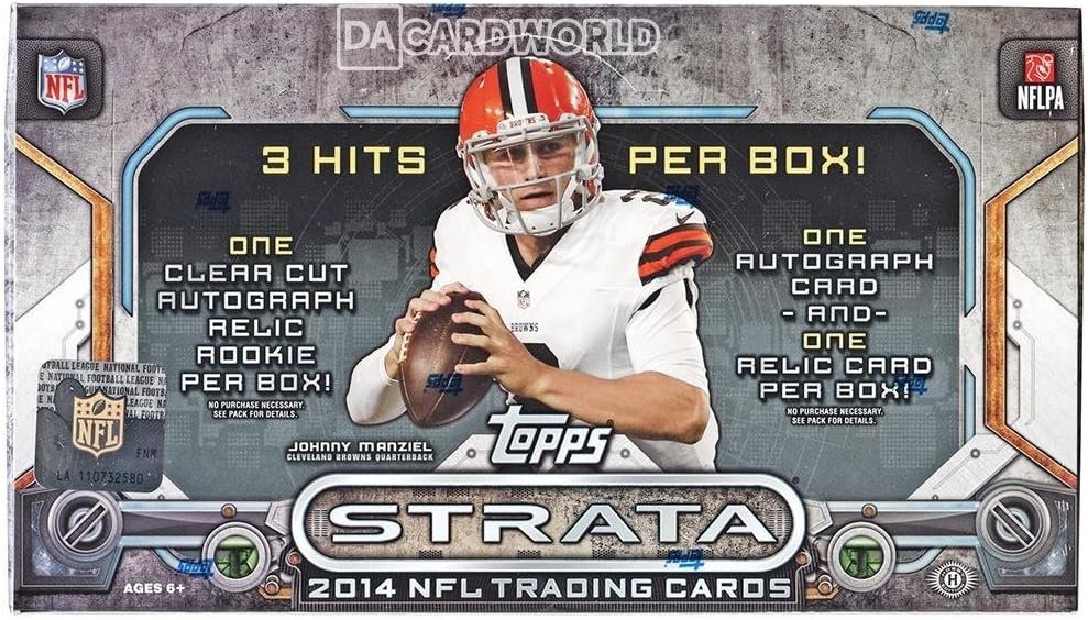 Topps 2014 Strata NFL Trading Cards Hobby Box