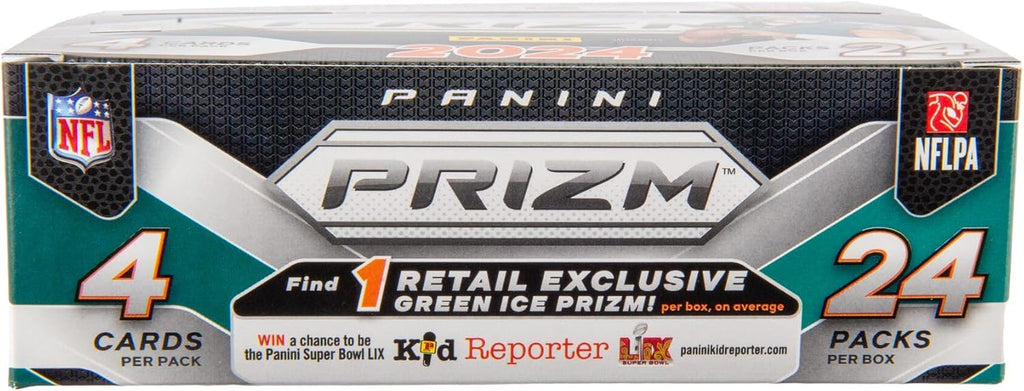 2024 Panini PRIZM NFL Football Trading Cards 24-Count Retail Box