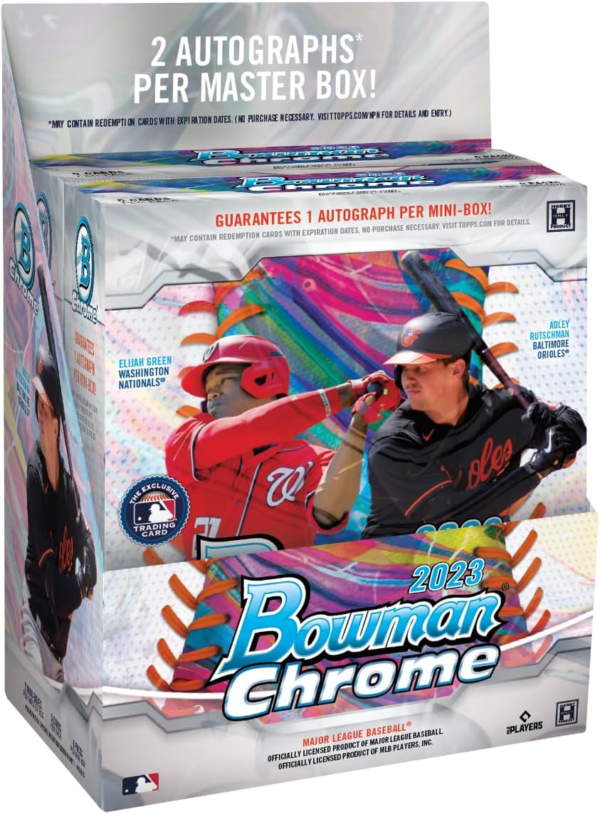 2023 Bowman Chrome Baseball Hobby Box