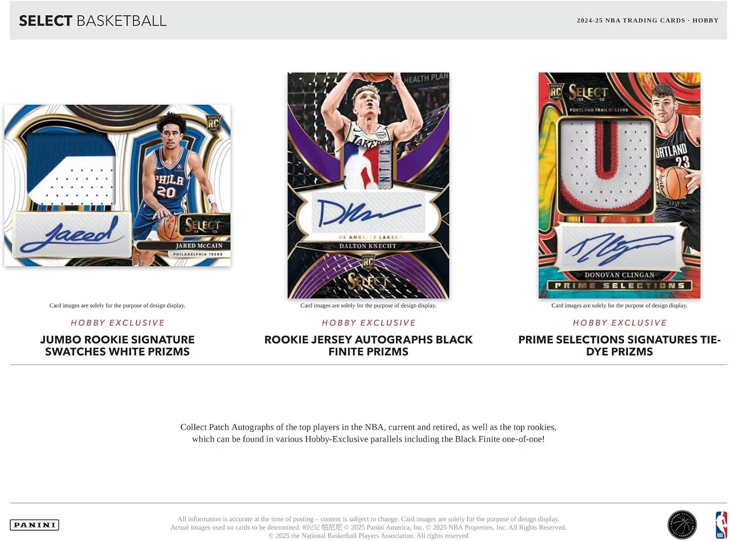 2024-25 Panini Select Basketball Hobby Box