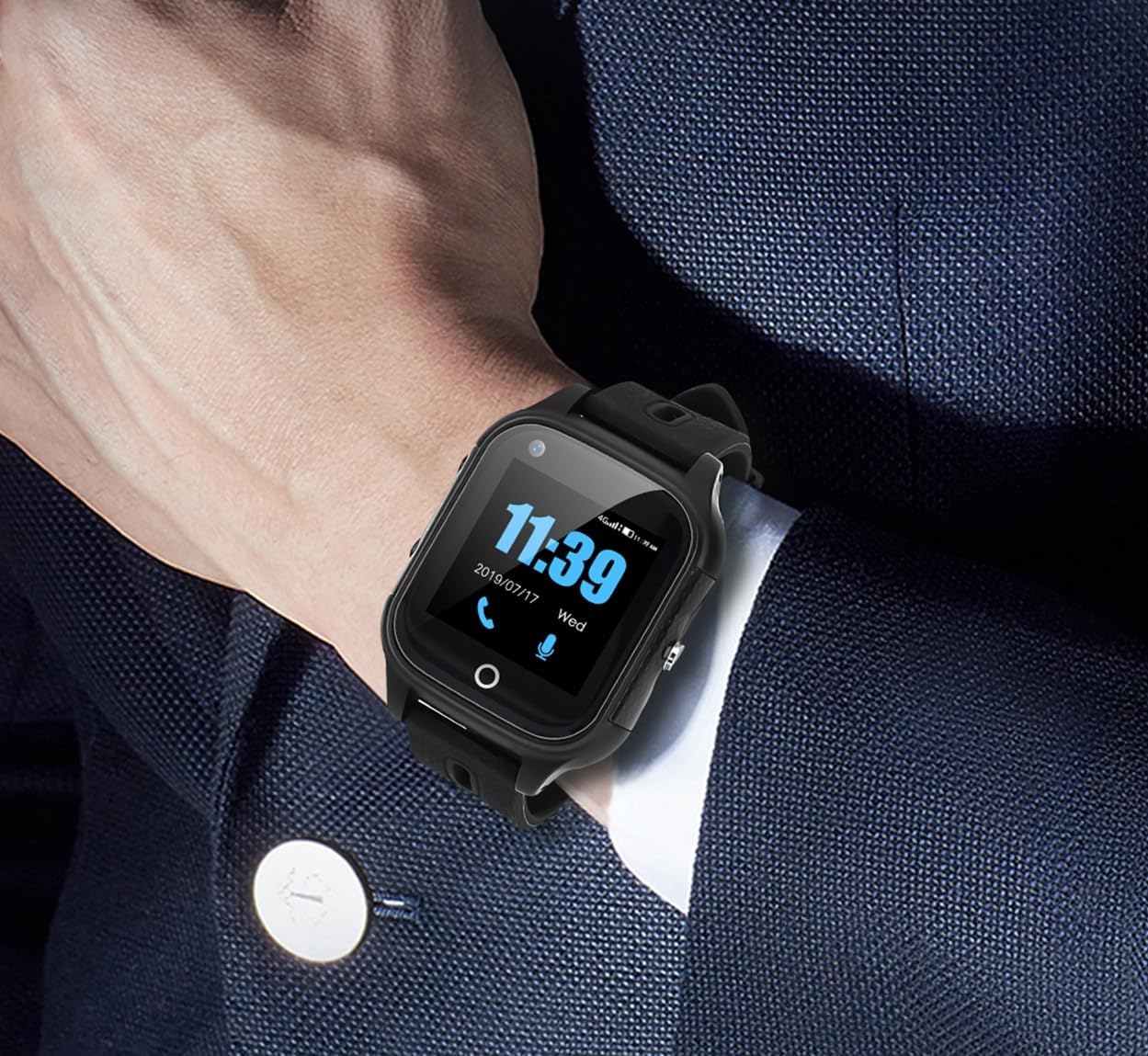 No Monthly Fee | Fall Detection | Medical Alert Watch | Waterproof | Take It Everywhere | Calls 911 | 2-Way Voice Communication | No Contracts | One-Time Cost
